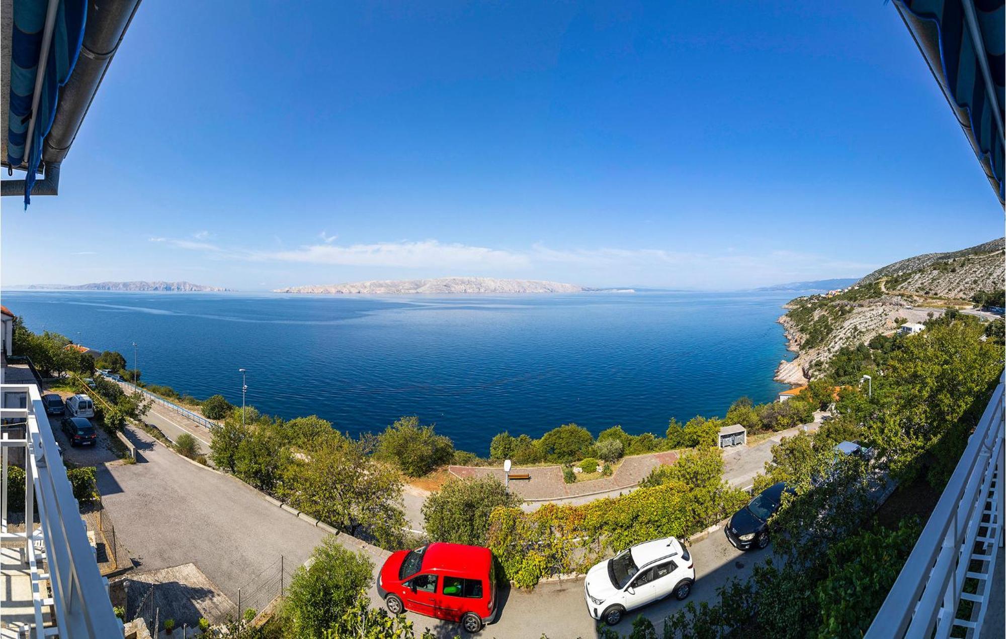 Stunning Apartment In Senj With House Sea View Kültér fotó