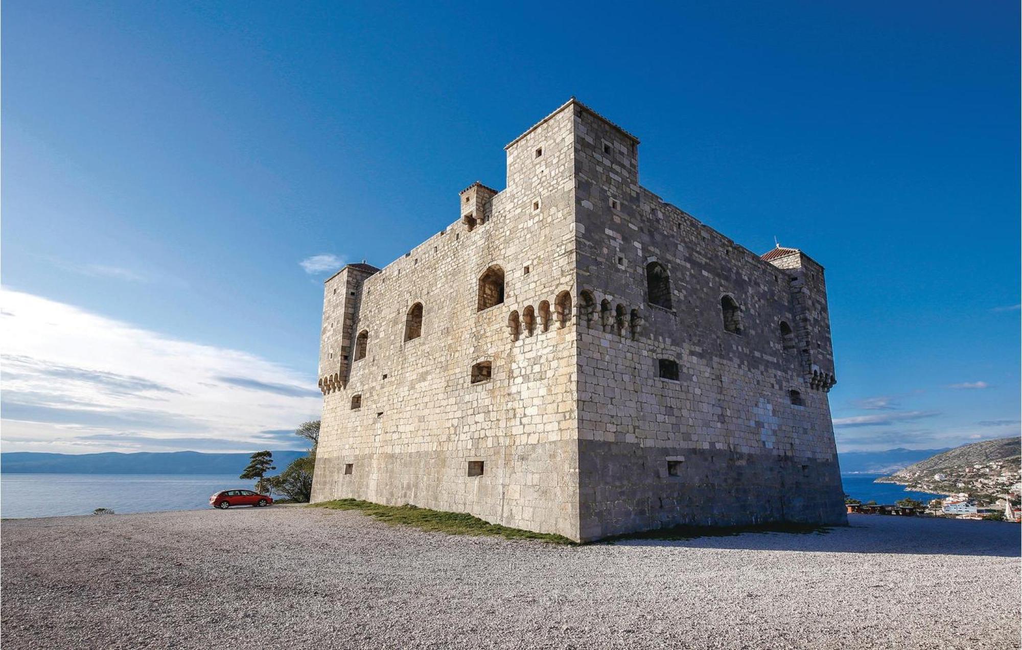 Stunning Apartment In Senj With House Sea View Kültér fotó